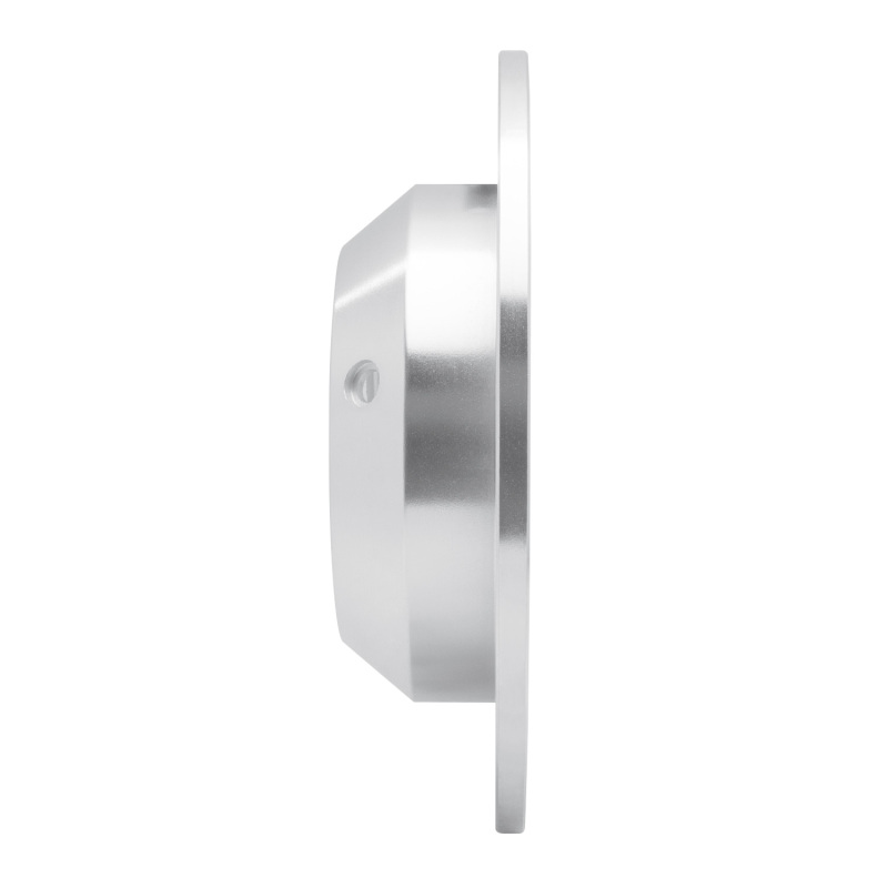 Kia Sorento Brake Rotor (1) - Rear Right - R1 Concepts - Drilled & Slotted - Silver - `15-`20